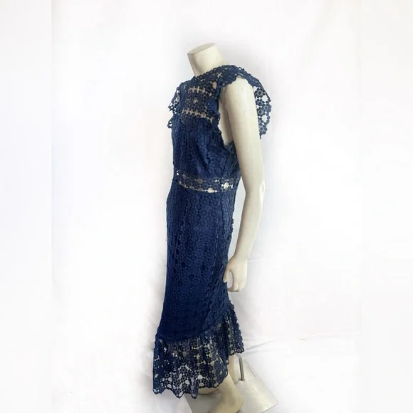 Petal & Pup Lauren Navy Dress Size Size 8 - Picture 6 of 11